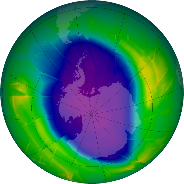Ozone Map 2009-09-26